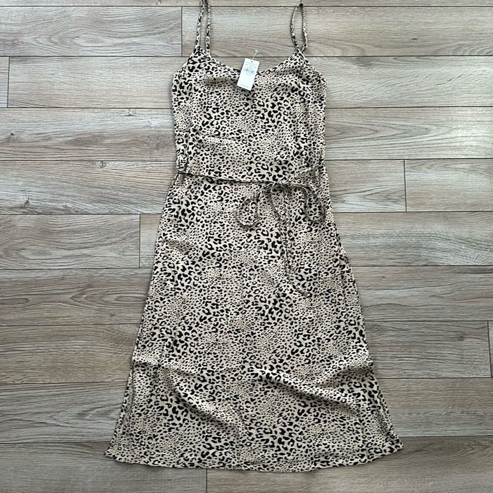 Cheetah Print Dress